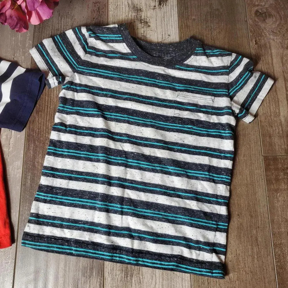 Janie and Jack and Jumping Beans Toddler Boy Shirt Bundle Size 2T Blue Red - Picture 7 of 12